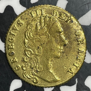 1788 Great Britain George III Spade 1/2 Guinea Gaming Token Lot#T2708