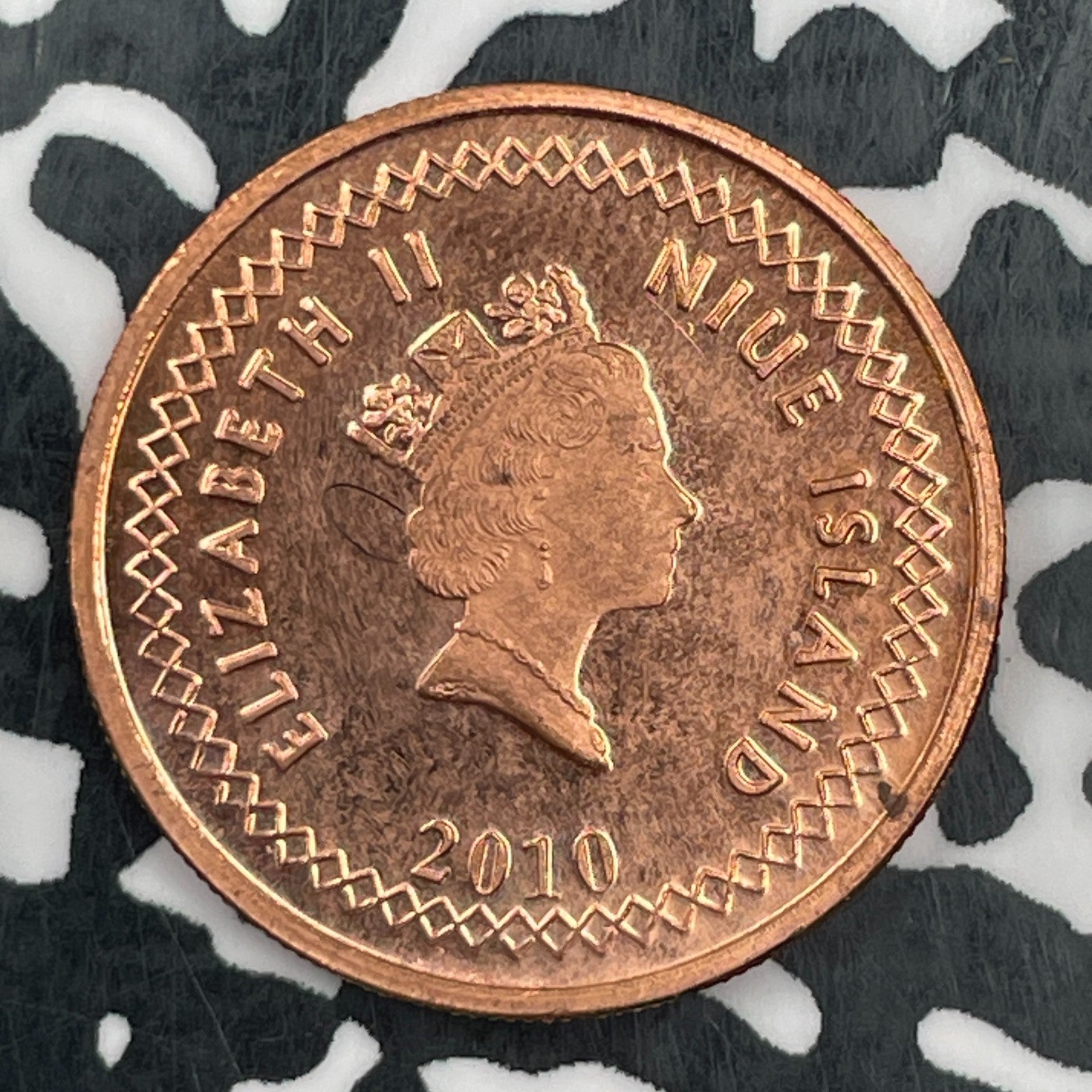 2010 Niue Island 10 Cents Lot#F9261 Proof!