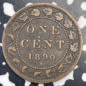 1890-H Canada Large Cent Lot#C1354 Nice!