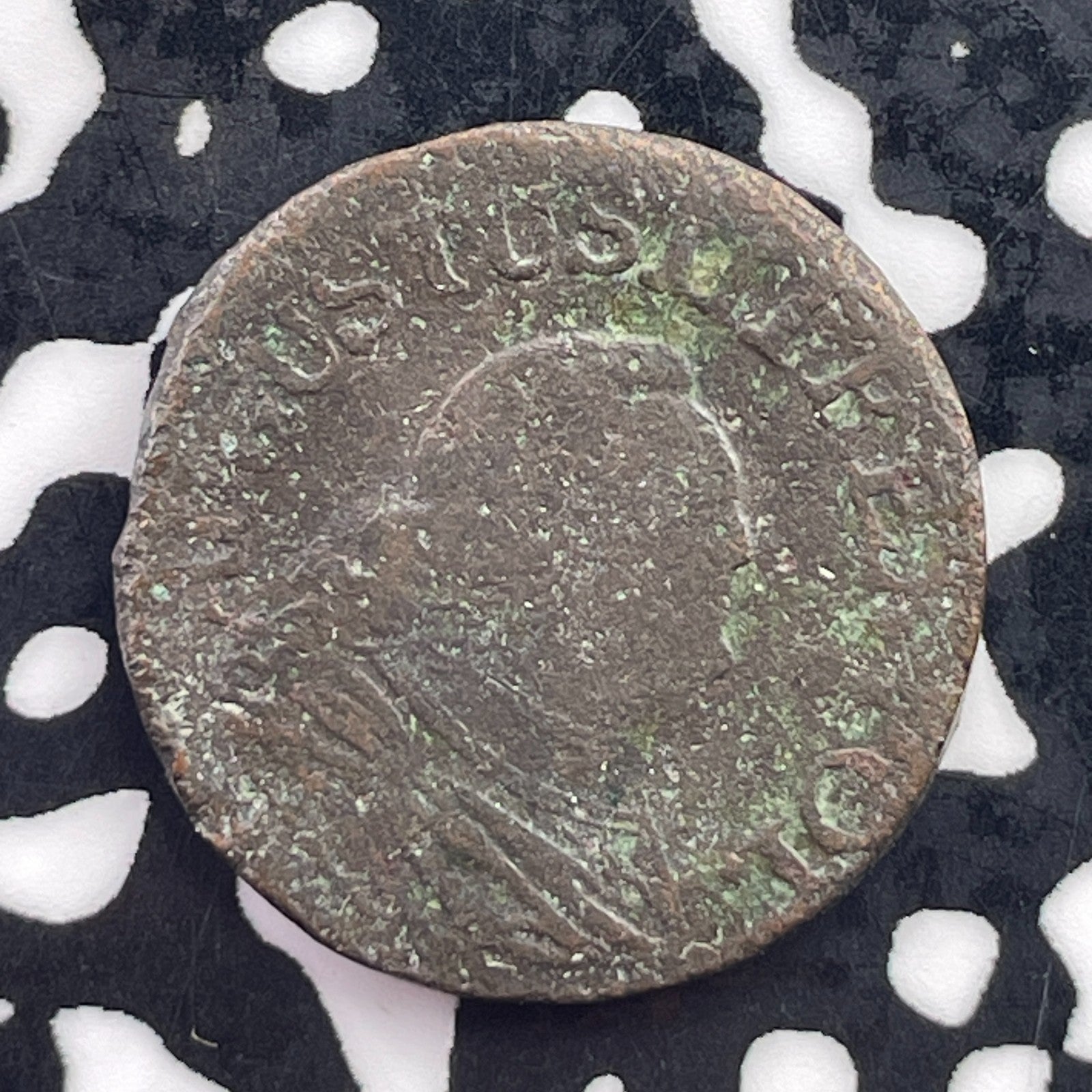 1755 Austria 1 Kreuzer Lot#C5925 Corrosion