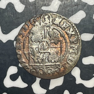 1624 Poland 1/24 Thaler Lot#T6417 Silver! Nice!