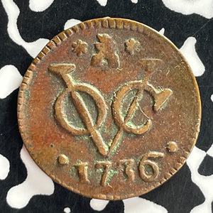 1736 Netherlands East Indies Zeeland 1 Duit Lot#T7438