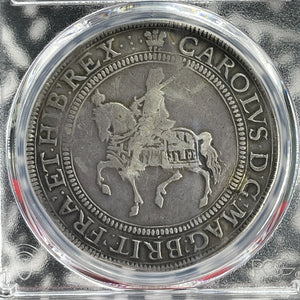 (1630-31) G.B. Charles I 1 Crown PCGS Plugged-VF Detail Lot#G939 Silver! S-2756