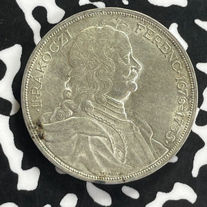 1935 Hungary 2 Pengo Lot#C0149 Silver! High Grade! Beautiful!