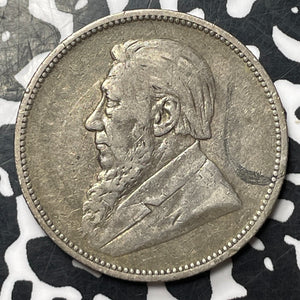 1896 South Africa 2 Shillings Lot#MK192 Silver!