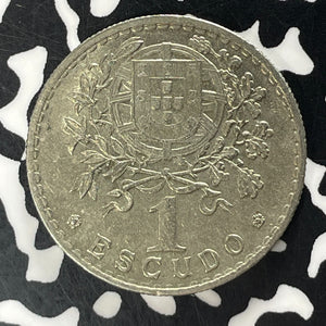 1945 Portugal 1 Escudo Lot#T5722 Nice!