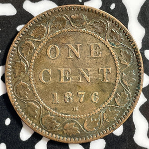 1876-H Canada Large Cent Lot#E3694