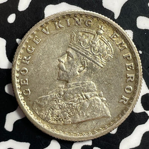 1934 India 1/2 Rupee Half Rupee Lot#T1125 Silver! Nice!