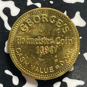 Undated Germany Hofmeister Coin Token Lot#T4539 High Grade! Beautiful!