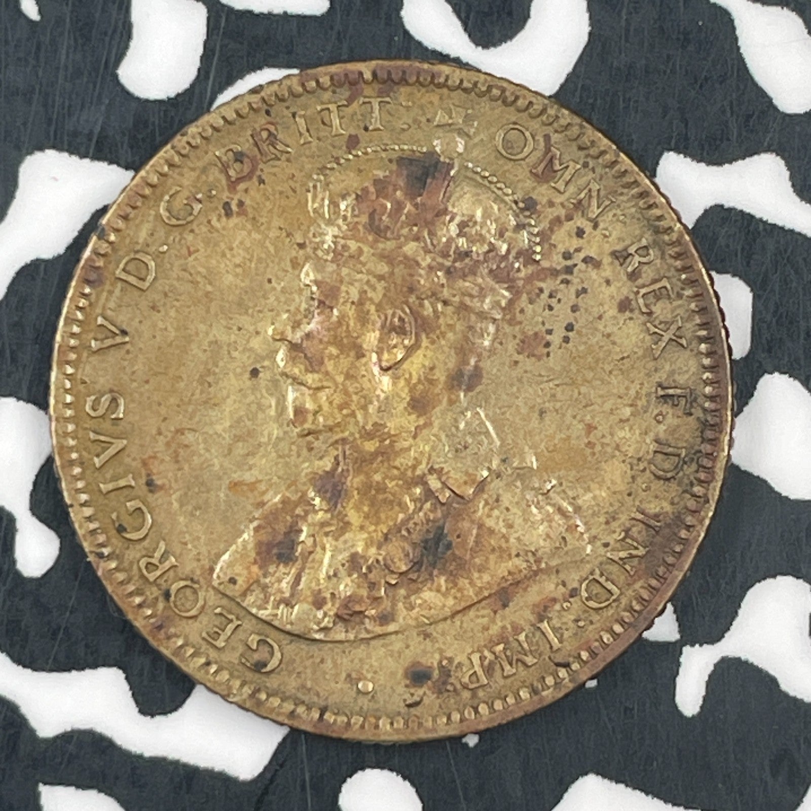1922-KN British West Africa 1 Shilling Lot#F7804