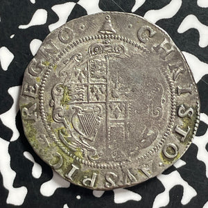 (1634-35) Great Britain Charles I 1/2 Half Crown Lot#JM9563 Silver! S-2273