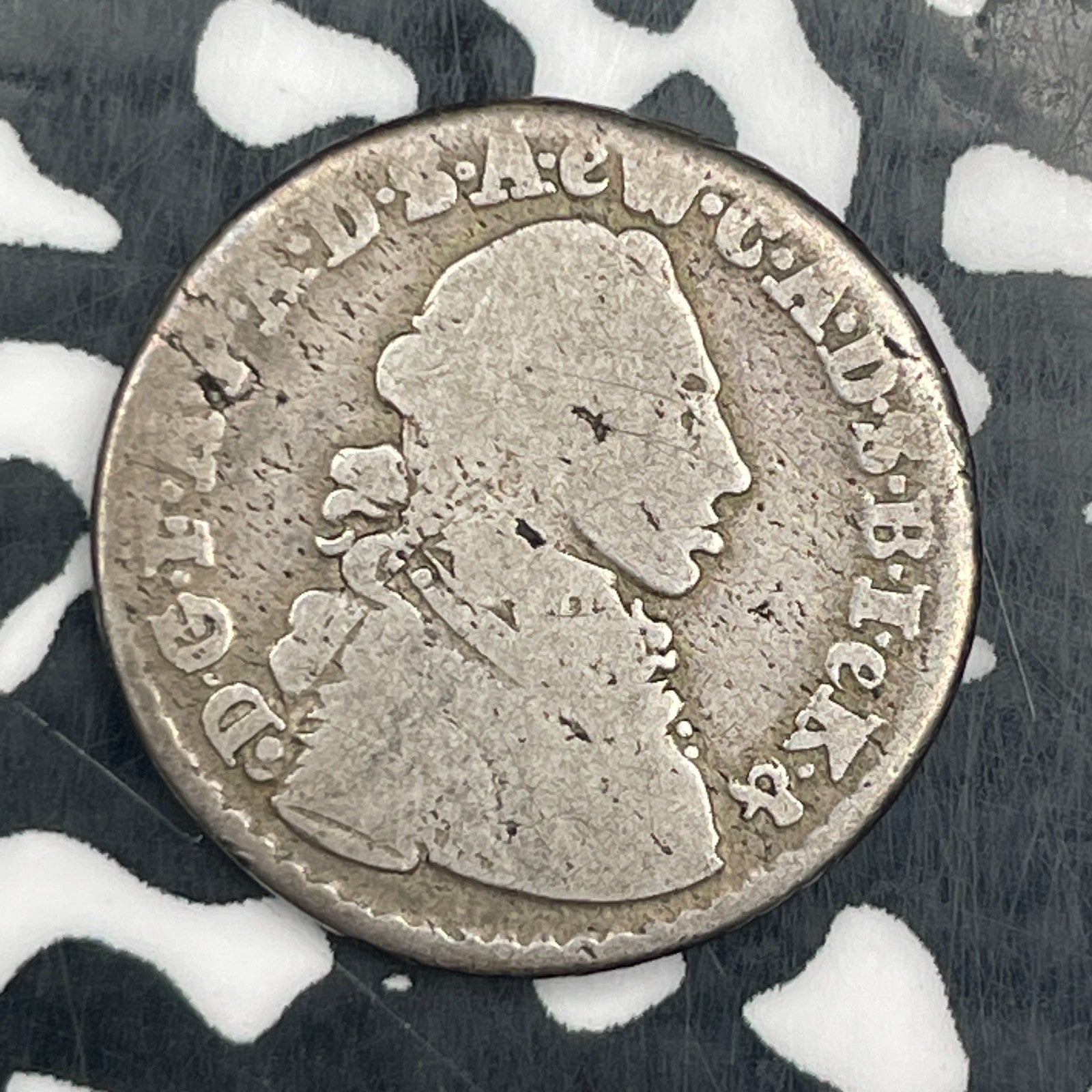 1764 Germany Jever 12 Groot 12 Groten Lot#N3240 Silver! Scarce! KM#101