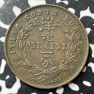 1888-H British North Borneo 1 Cent Lot#MK274