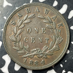 1884 Sarawak 1 Cent Lot#MK268