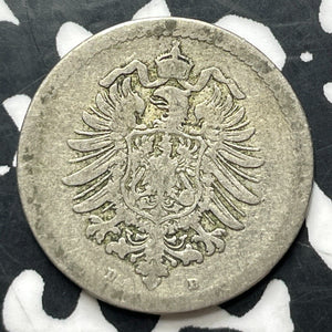 1876-D Germany 5 Pfennig (3 Available) (1 Coin Only)