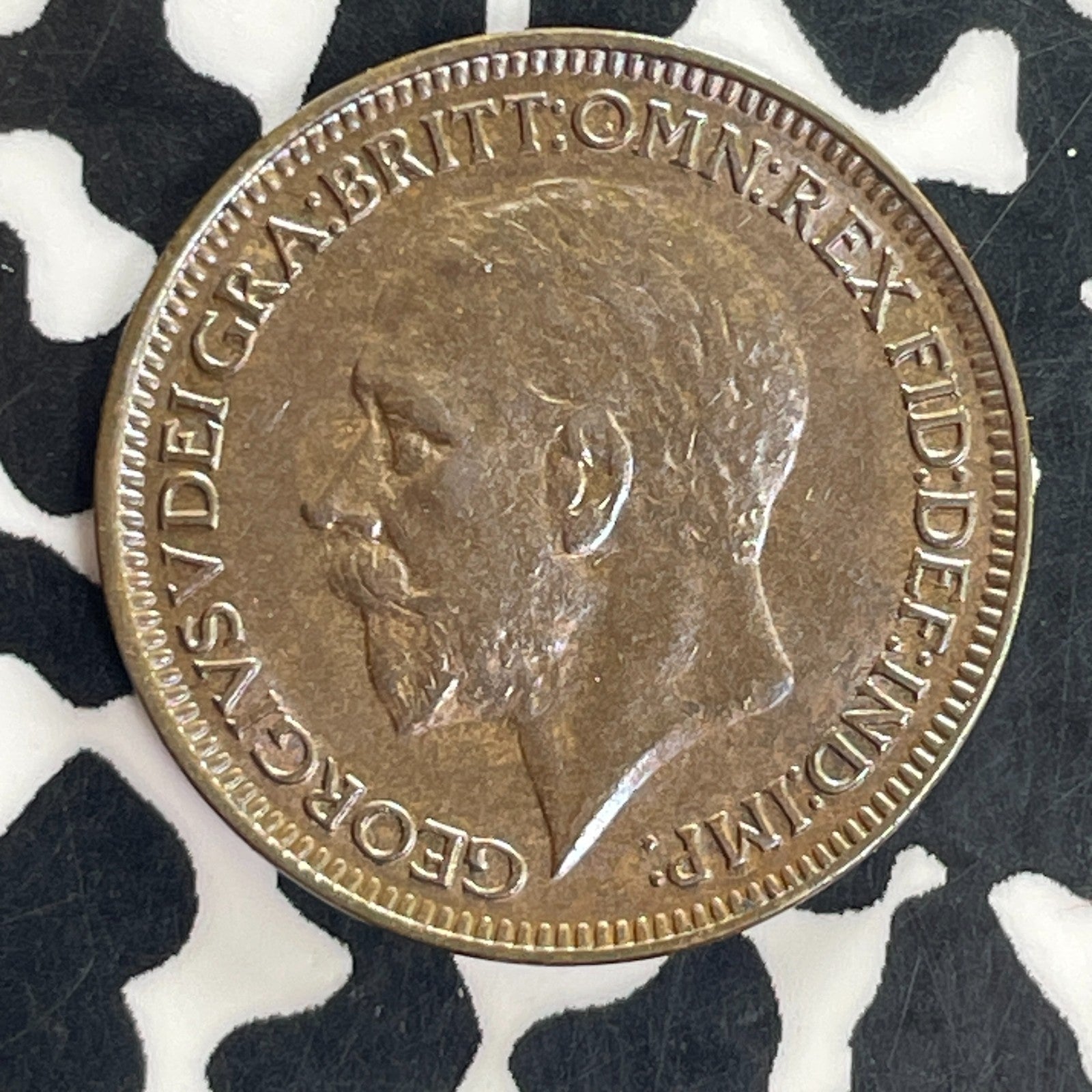 1931 Great Britain Farthing Lot#C5047 High Grade! Beautiful!