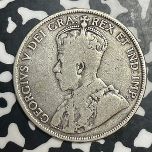 1911 Newfoundland 50 Cents Lot#T4004 Silver!