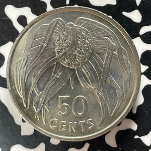 1979 Kiribati 50 Cents Lot#T5019 High Grade! Beautiful!