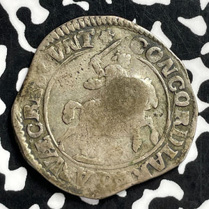 (1693) Netherlands Overijssel 6 Stuivers C/S On 1683 Lot#JM9774 Silver! Scarce!
