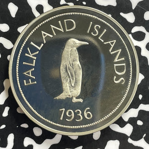 1936 Falkland Islands Edward VIII Fantasy Crown Lot#C0073 KM#X3