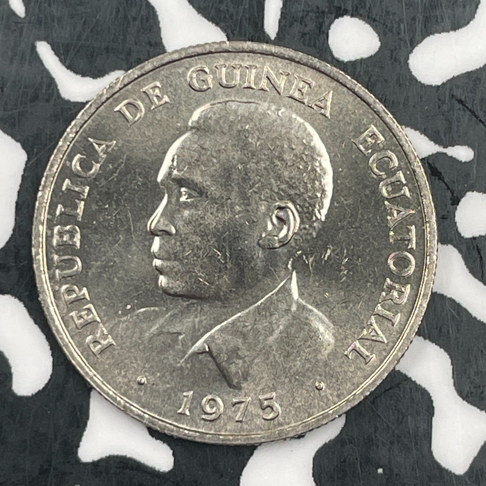 1975 Equatorial Guinea 5 Ekuele Lot#F8154 High Grade! Beautiful!
