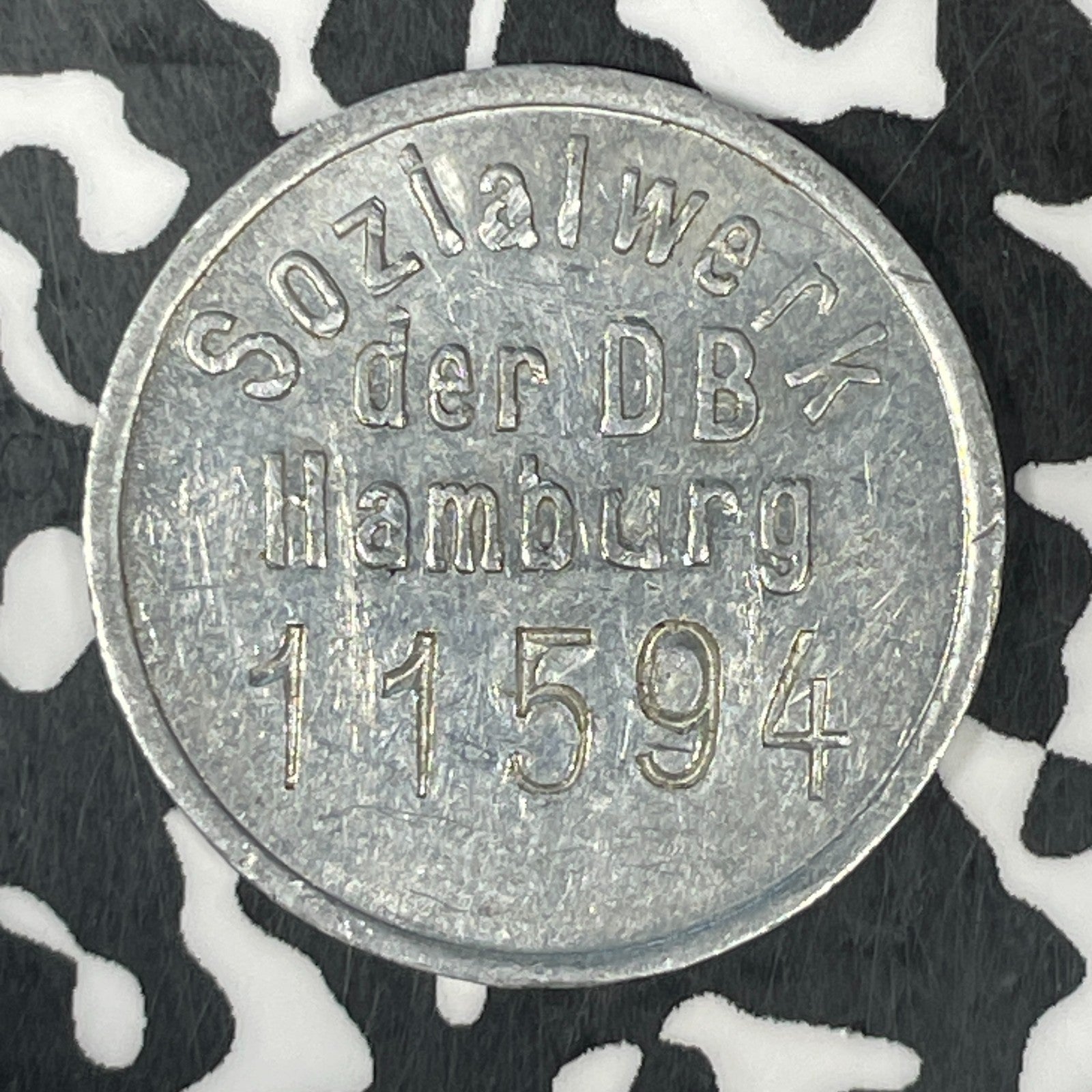 Undated Germany Hamburg Cash Deposit Token Lot#C6600