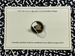 2013 Canada 7x Coin Specimen Set Lot#B2154 Including Silver! With Case & C.O.A.