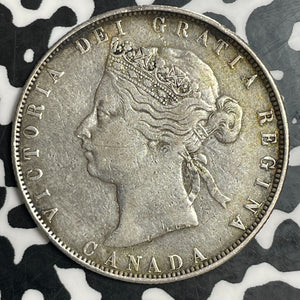 1870 Canada 50 Cents Lot#JM9120 Silver! Nice!