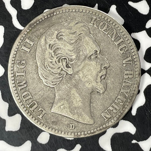 1876-D Germany 2 Mark Lot#T4873 Silver!