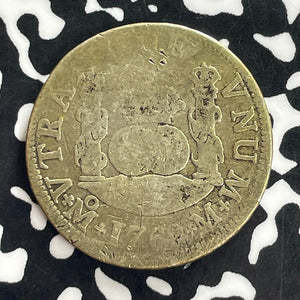 1762-Mo Mexico 2 Reales Lot#C0983 Silver! Low Grade