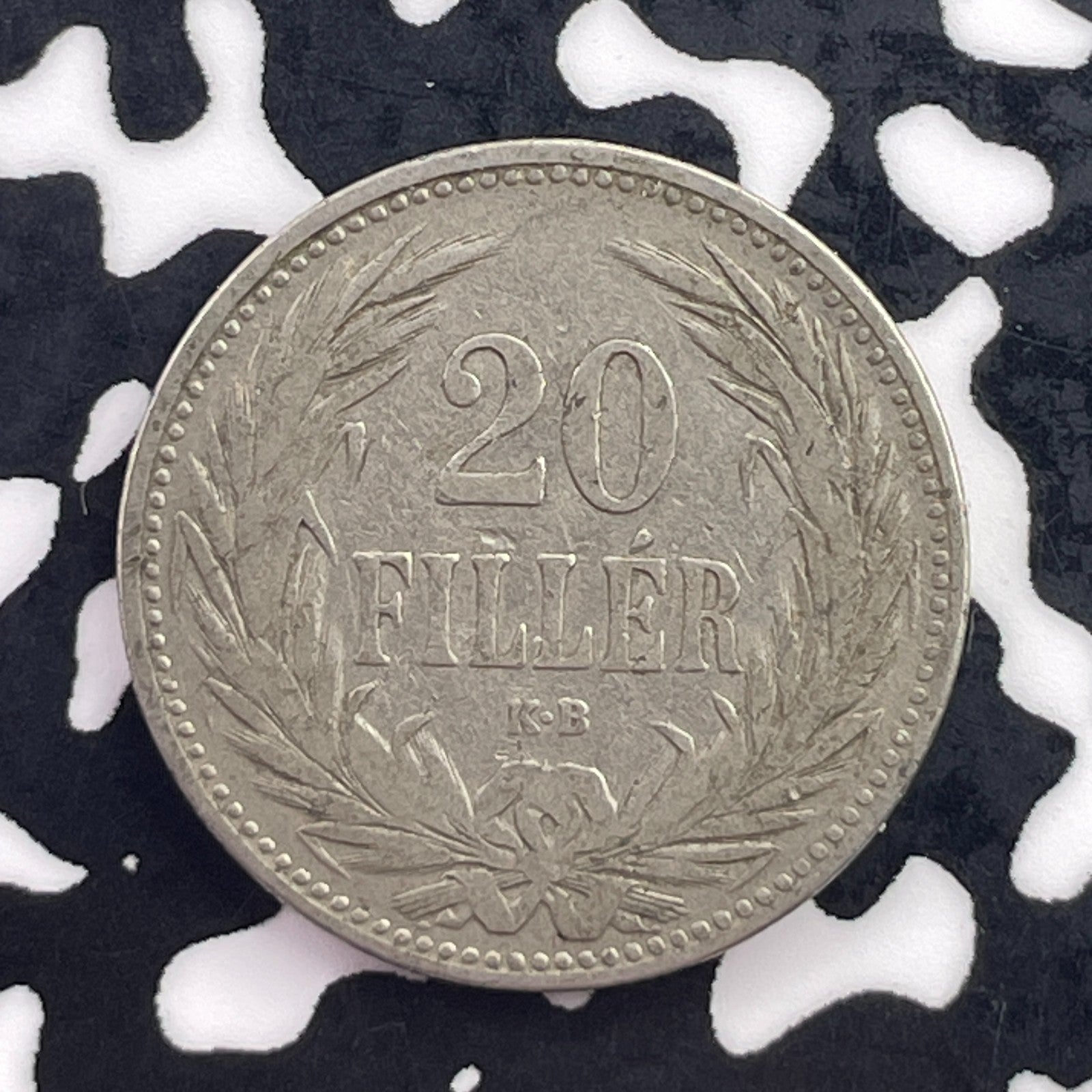 1893 Hungary 20 Filler Lot#C5812