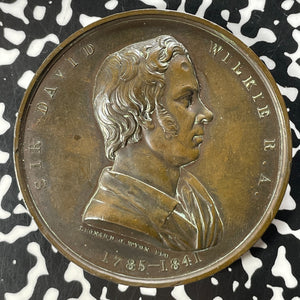 1861 G.B. Sir David Wilkie/Art Union Of London Medal Lot#OV1521 Rim Bumps, 54mm