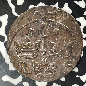 1635 Sweden 1/4 Ore Lot#T5319