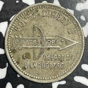 Undated Great Britain Boots Direct LD 1 Shilling Token Lot#T2826