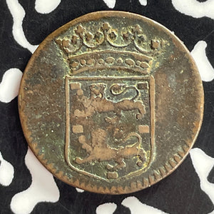 1737 Netherlands East Indies West Friesland 1 Duit Lot#T7455