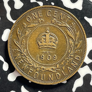 1909 Newfoundland Large Cent Lot#C0023 Nice!