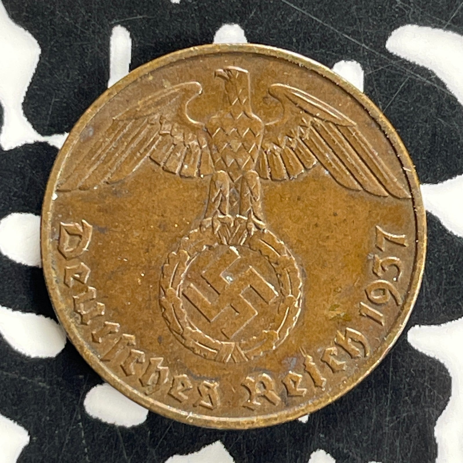 1937-E Germany 1 Pfennig Lot#C3270