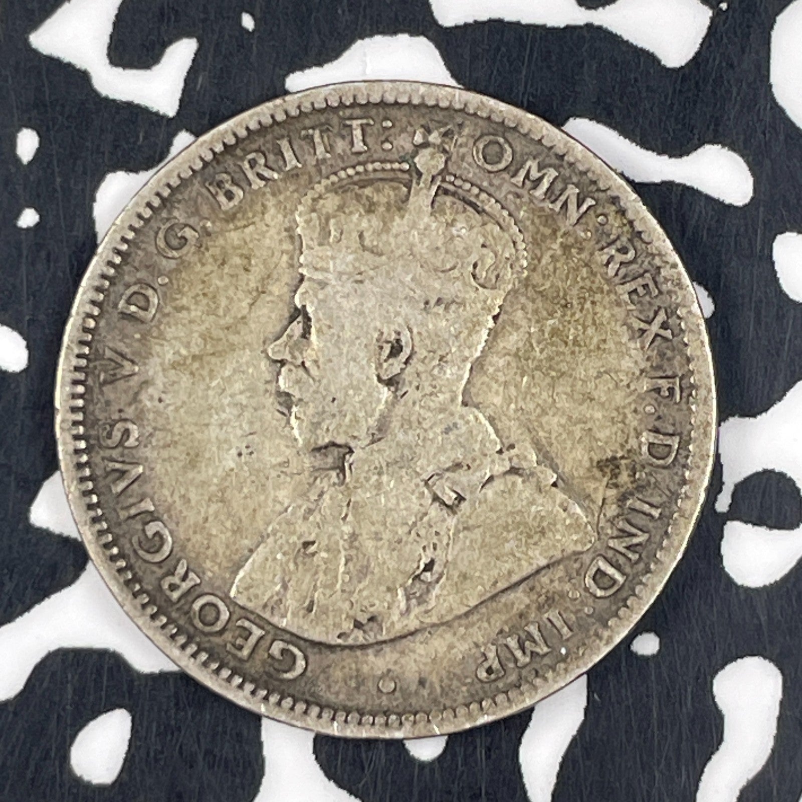 1922 Australia 1 Shilling Lot#F4807 Silver!