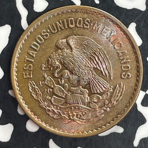 1954 Mexico 5 Centavos Lot#T8205 High Grade! Beautiful Toning!