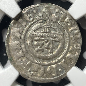 1616 Germany Hameln 1/24 Thaler NGC AU58 Lot#G7590 Silver!