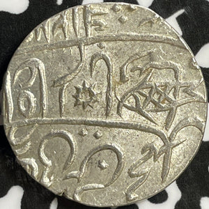 AH 1229 (1749) India Bengal Presidency 1 Rupee Lot#D6974 Silver!