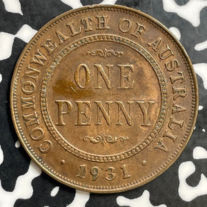 1931 Australia 1 Penny Lot#E9143