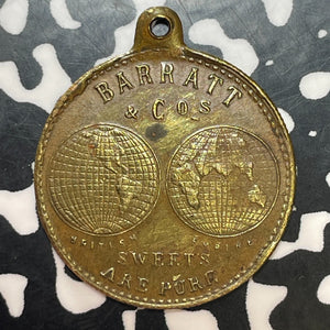 1911 Great Britain Barratt & CO. Sweets Coronation Token Lot#T2510