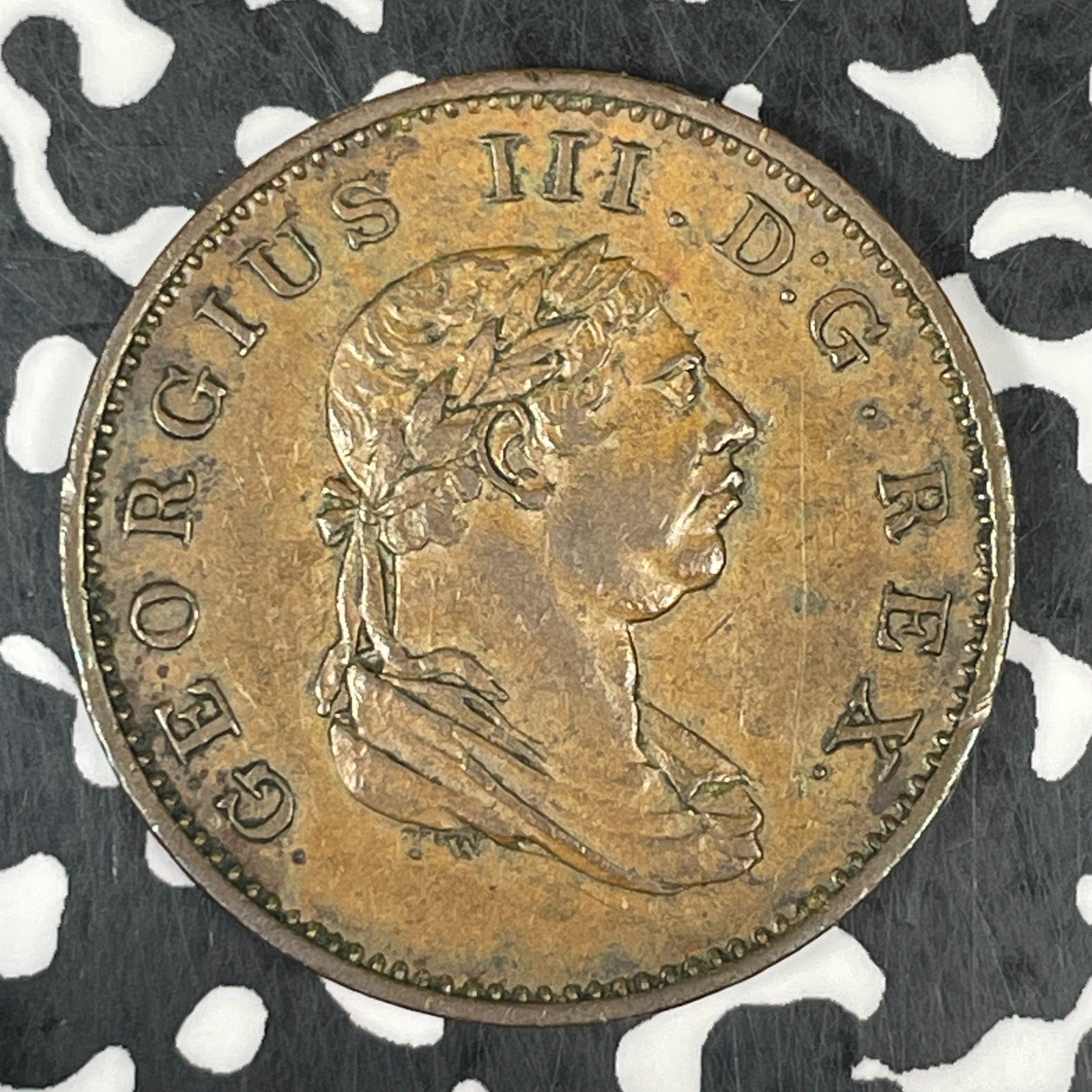 1813 Essequibo & Demarary 1/2 Stiver Lot#JM0420 Nice!