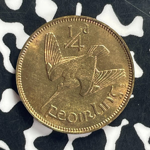 1959 Ireland Farthing Lot#T9225 High Grade! Beautiful!