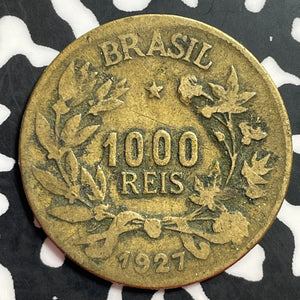 1927 Brazil 1000 Reis Lot#E7602