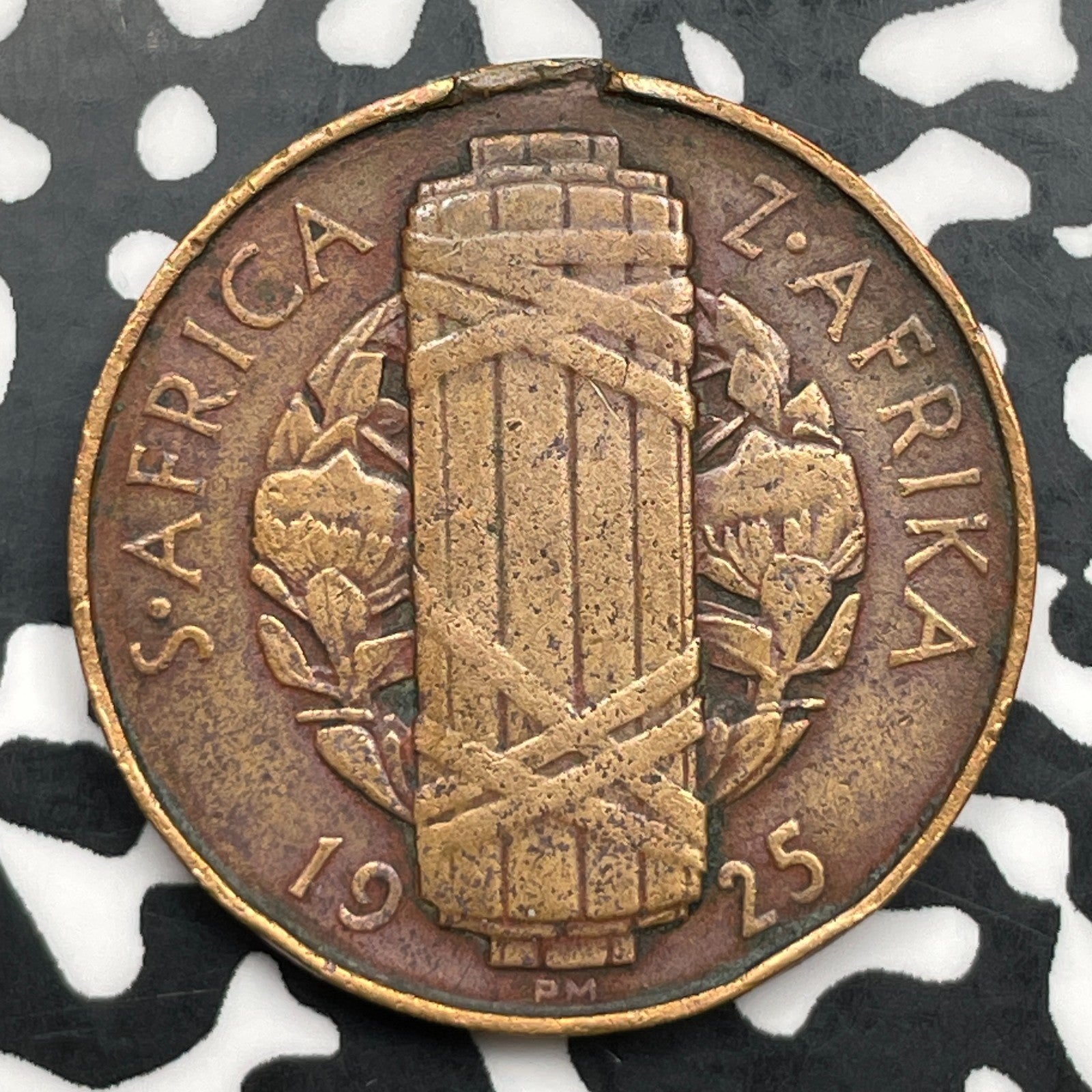 1925 South Africa Prince of Wales Visit Medal Lot#F7882 Ex-Mount