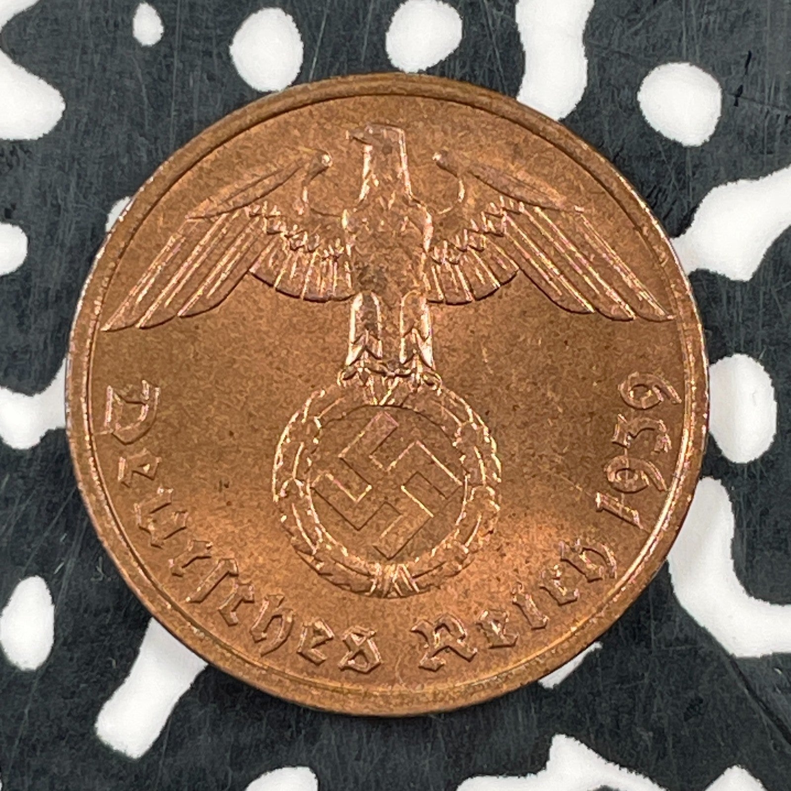 1939-G Germany 2 Pfennig (Many Available) High Grade! Beautiful! (1 Coin Only)