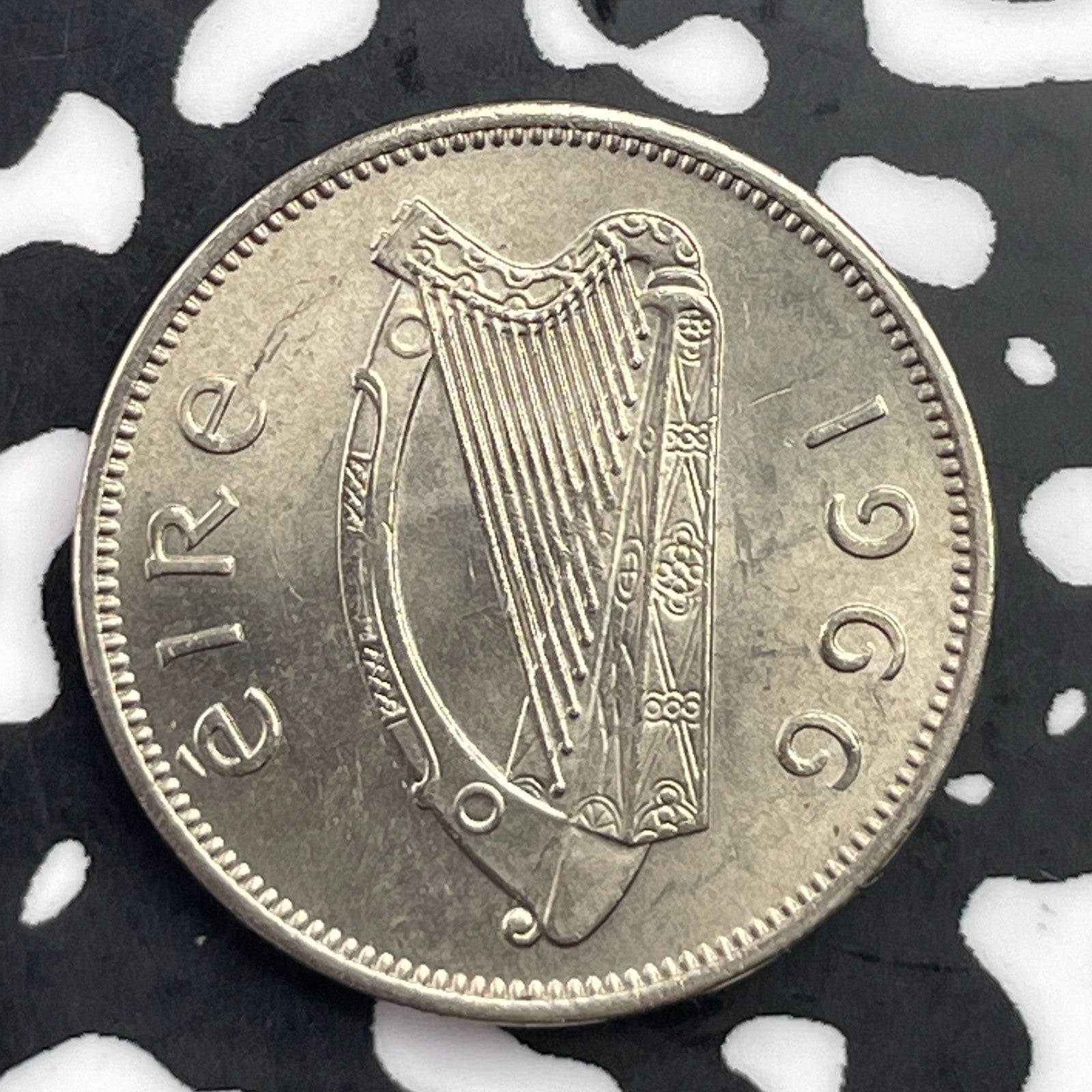 1966 Ireland 6 Pence Sixpence Lot#C4247 High Grade! Beautiful!