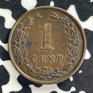 1899 Netherlands 1 Cent Lot#C1270